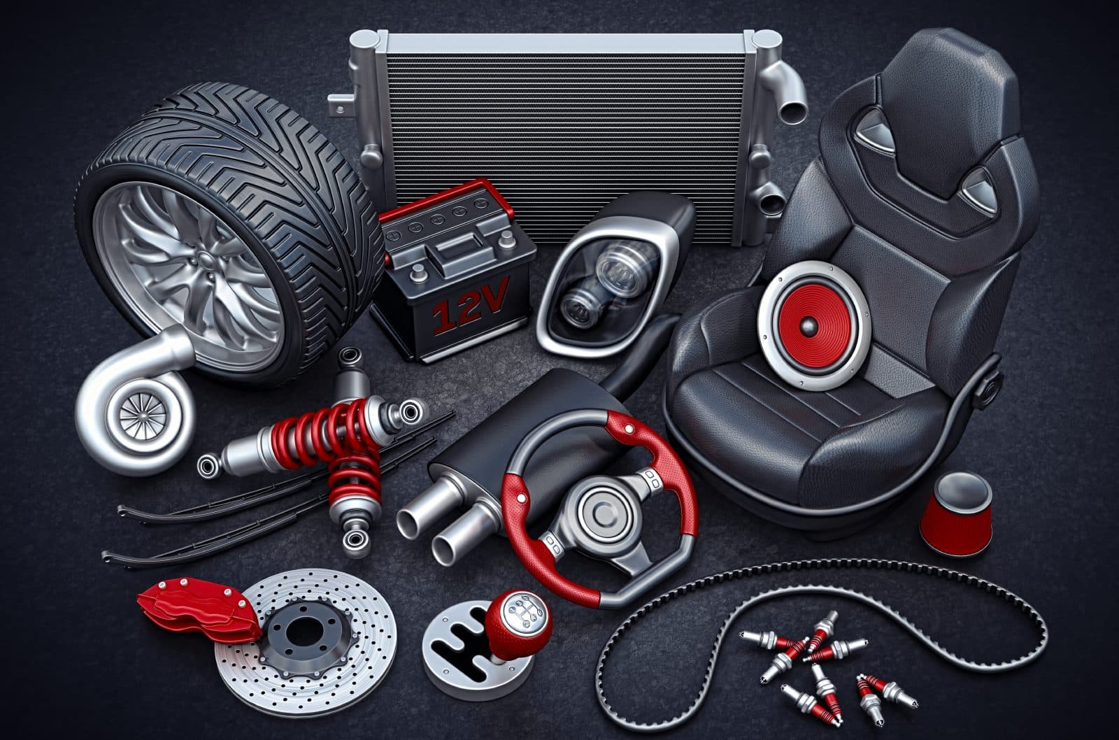 Motorbikes, Auto Parts, and Vehicle Accessories